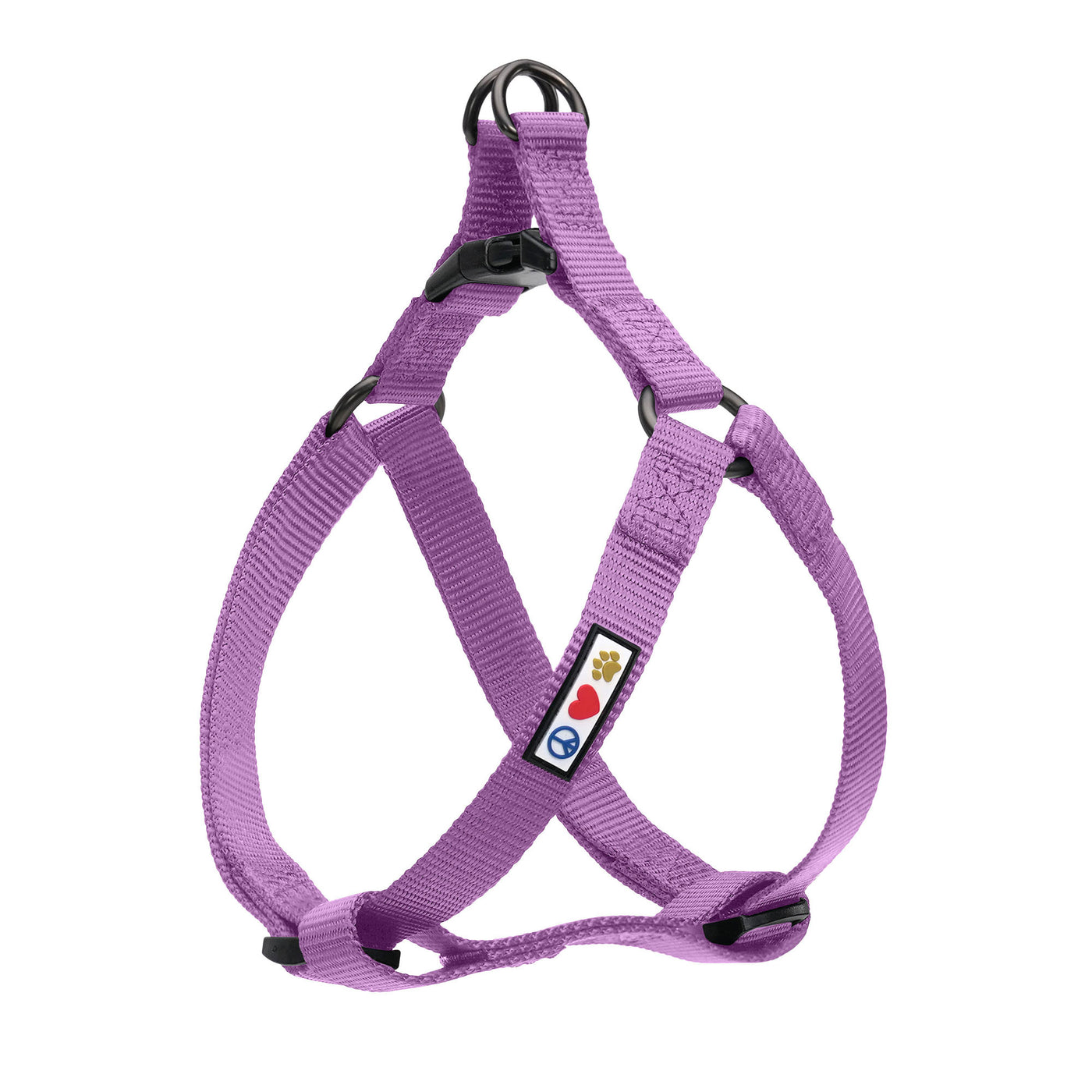 Orchid Solid Step-in Dog Harness