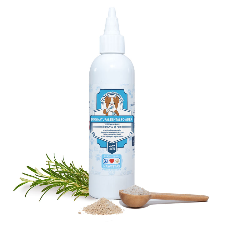 Dog Dental Powder – Ready to Mix with Water 4oz