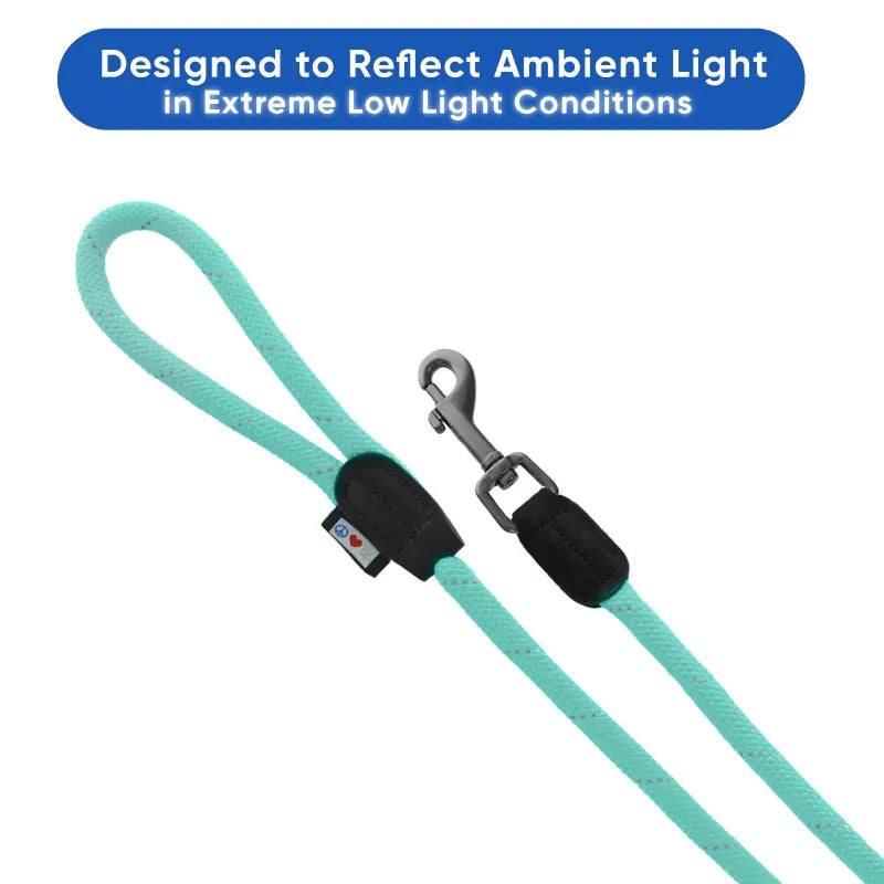 Reflective Rope Leash for 2 Dogs