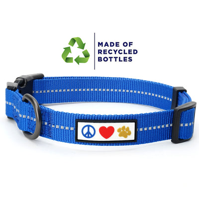 Recycled Reflective Dog Collar