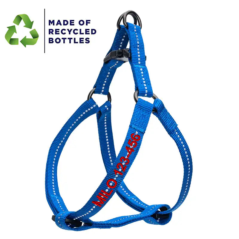 Personalized Custom Recycled Basic Dog Harness