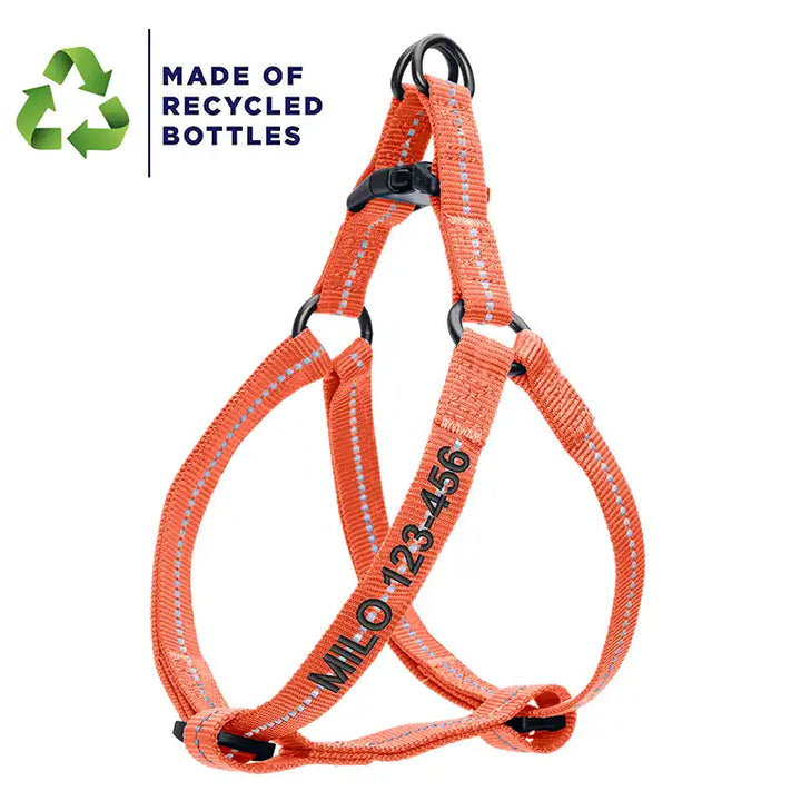 Personalized Custom Recycled Basic Dog Harness