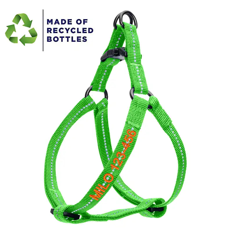 Personalized Custom Recycled Basic Dog Harness