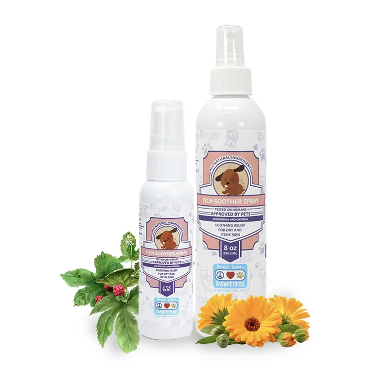 Dog Itch Soother Spray 2 & 8 OZ