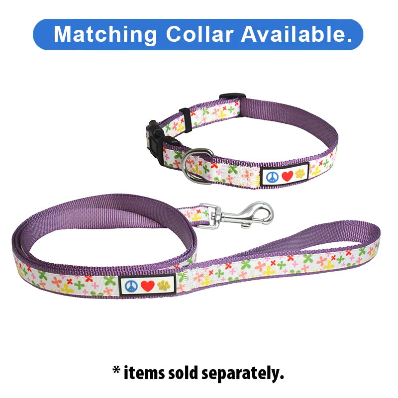 Floral Leash 5-Ft