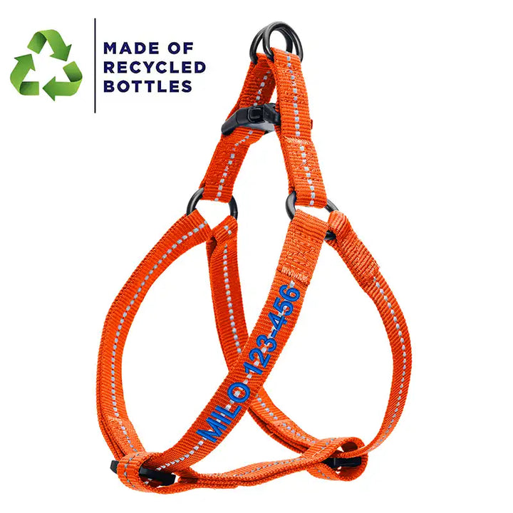 Personalized Custom Recycled Basic Dog Harness