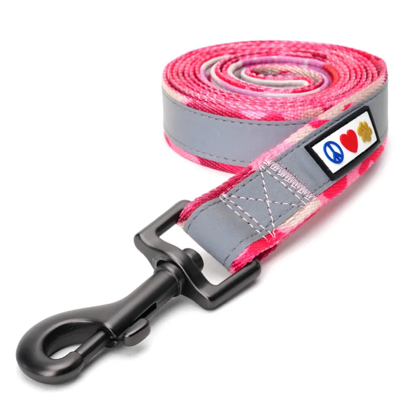 Reflective Padded Leash 6-Ft