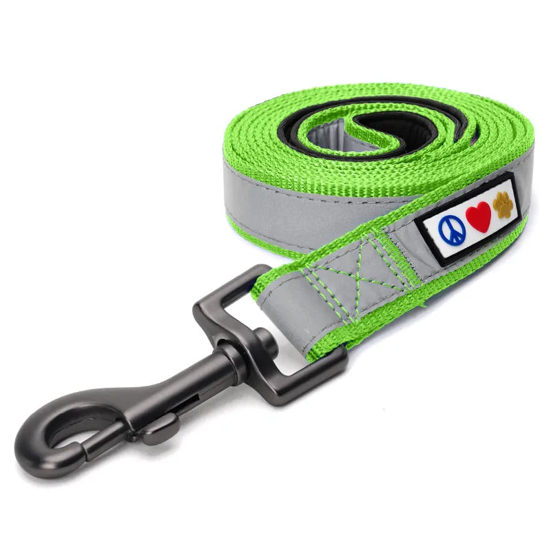 Reflective Padded Leash 6-Ft