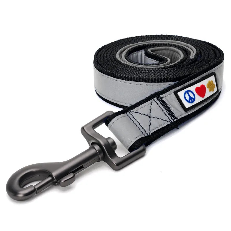 Reflective Padded Leash 6-Ft