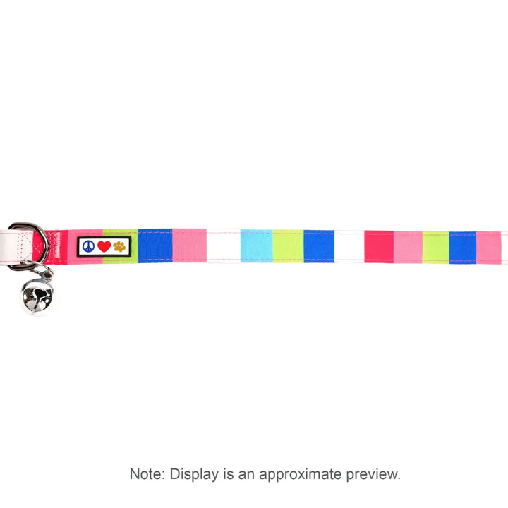 Personalized Multicolor Cat Collar