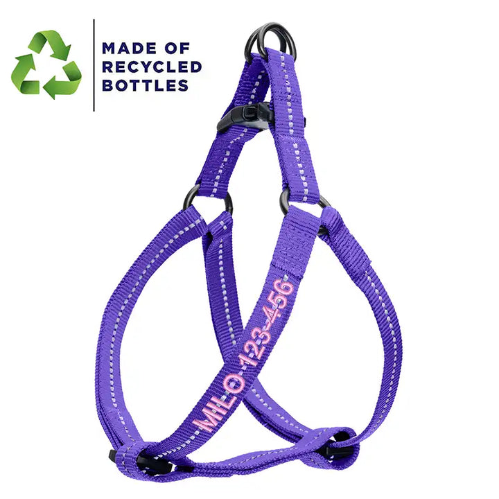 Personalized Custom Recycled Basic Dog Harness