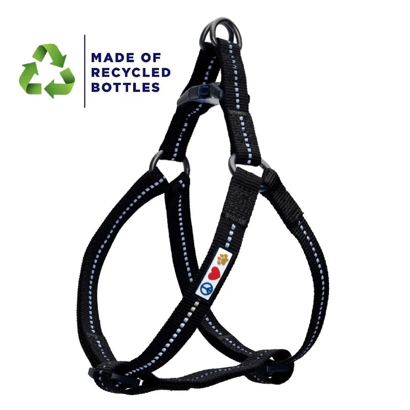 Recycled Reflective Dog Harness