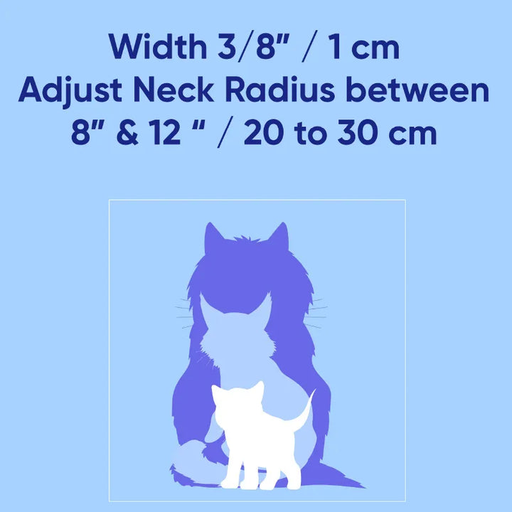 Personalized Custom Nylon Reflective Breakaway Cat Collar with Bell