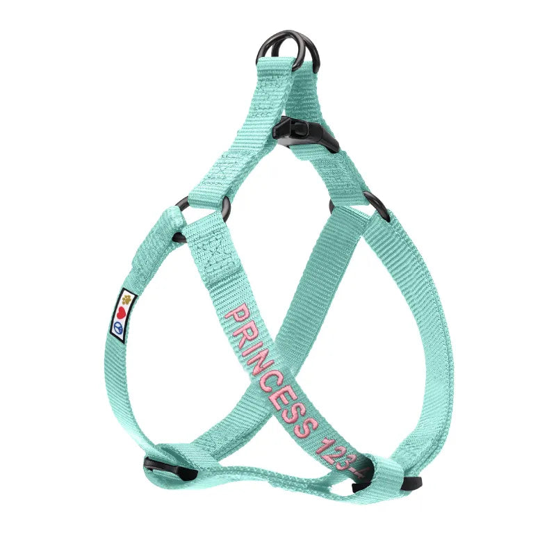 Personalized Solid Step-in Dog Harness