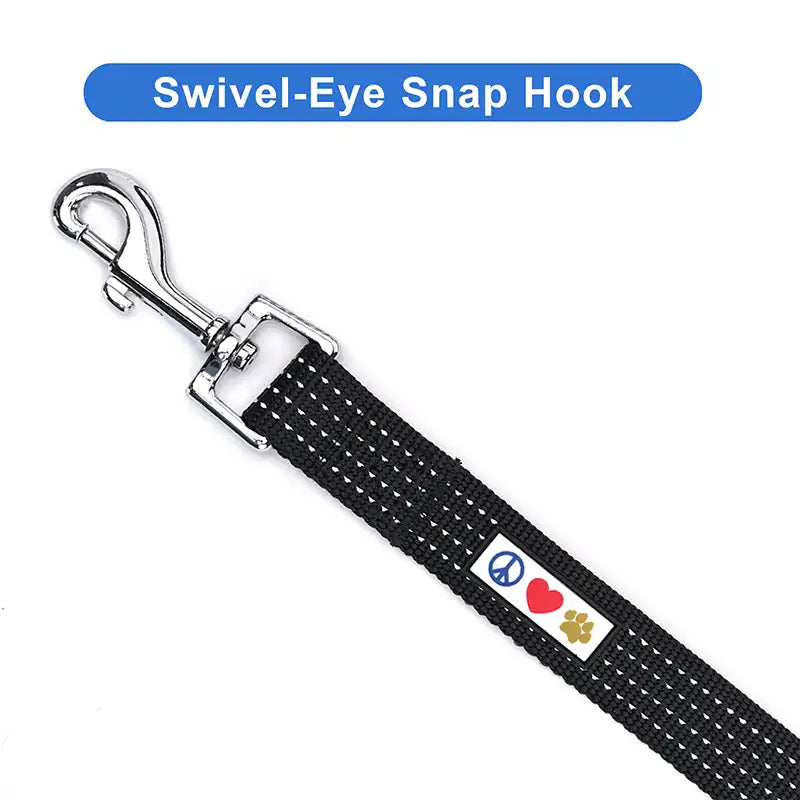 Personalized Custom Reflective Standard Dog Leash 6 Ft