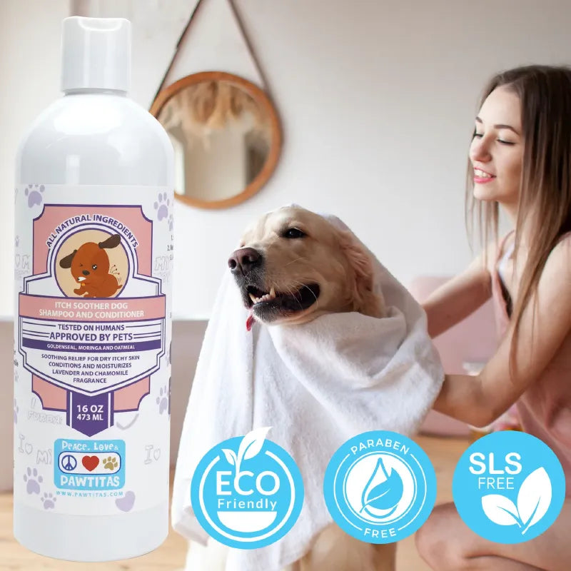 🐶 Dog Shampoo & Conditioner - Itch Soother | 16oz