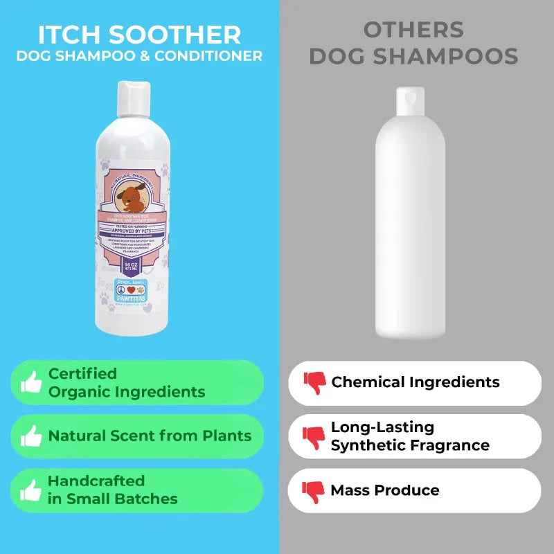 🐶 Dog Shampoo & Conditioner - Itch Soother | 16oz