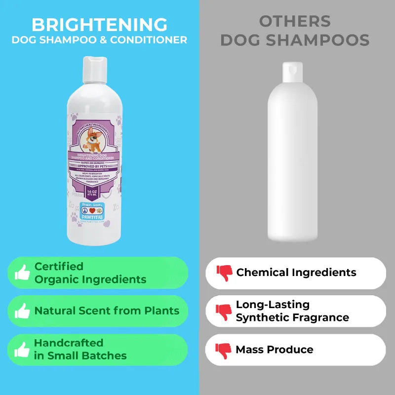 🐶 Dog Shampoo & Conditioner - Brightening | 16oz