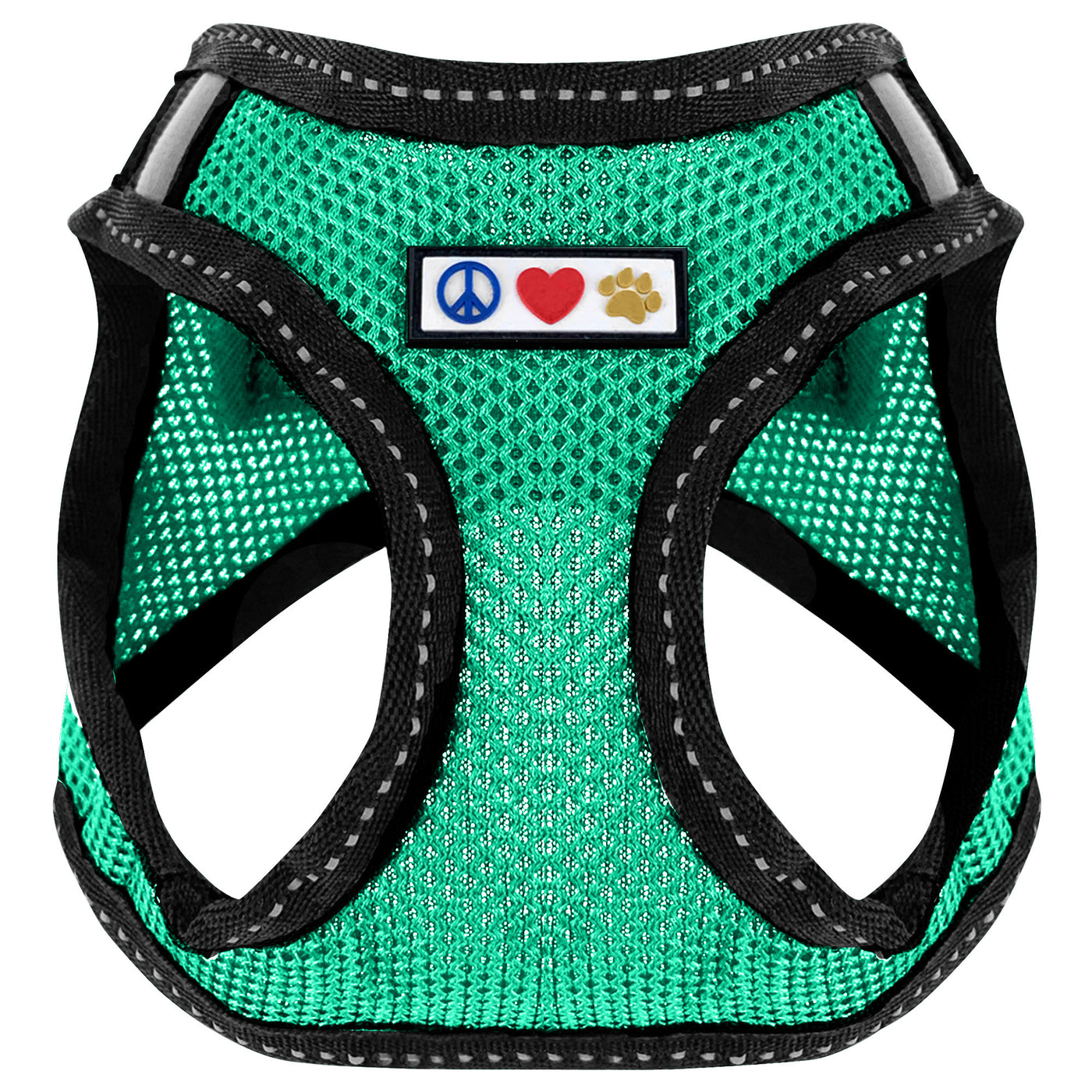 Aquemarine Mesh Harness Reflective for Dogs and Cats