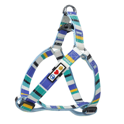 Multicolor Step In Dog Harness