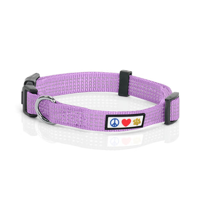 Orchid Reflective Dog Collar