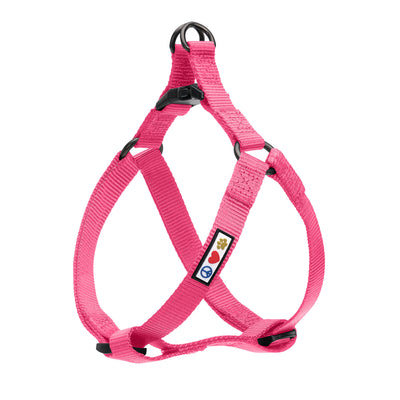 Pink Solid Step-in Dog Harness