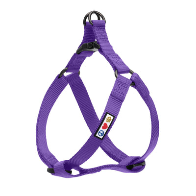 Purple Solid Step-in Dog Harness