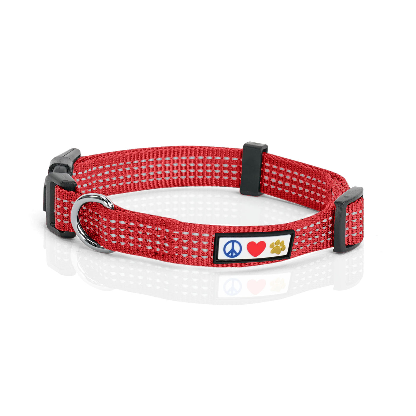 Red Reflective Dog Collar